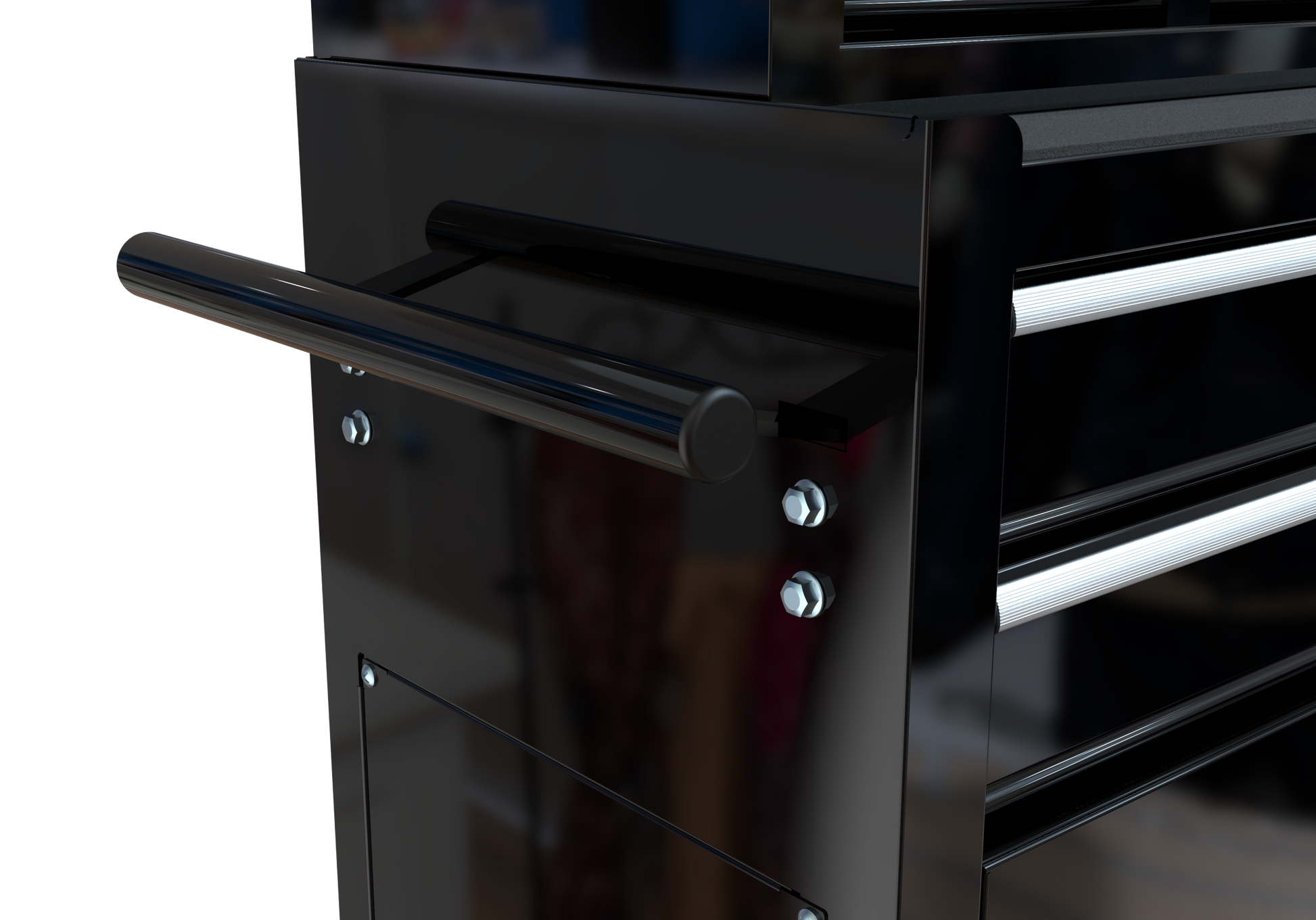 High Capacity Rolling Tool Chest With Wheels And Drawers, 8 Drawer Tool Storage Cabinet Black Black Steel