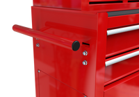 High Capacity Rolling Tool Chest With Wheels And Drawers, 8 Drawer Tool Storage Cabinet Red Red Steel