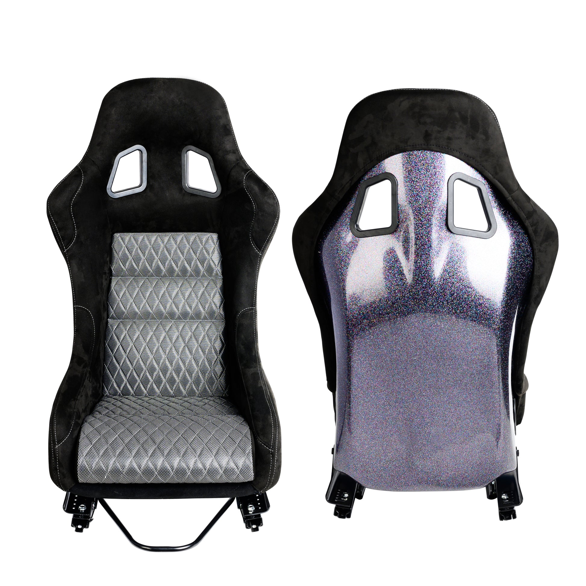 Racing Buket Seat Black Fiberglass