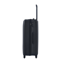 3 Piece Luggage Sets Abs Lightweight Suitcase With Two Hooks, Spinner Wheels, Tsa Lock, 20 24 28 Black Black Abs