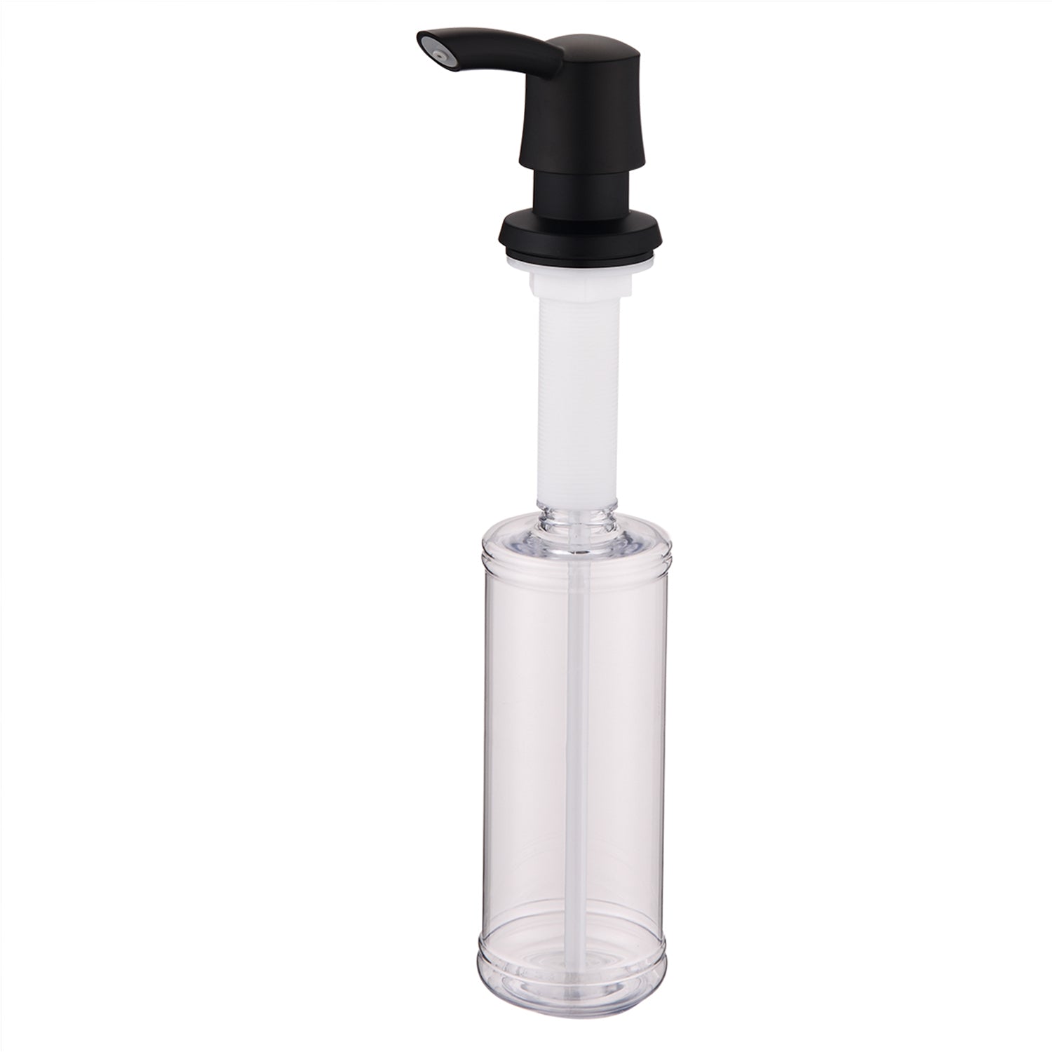 Kitchen Soap Dispenser Matte Black Abs