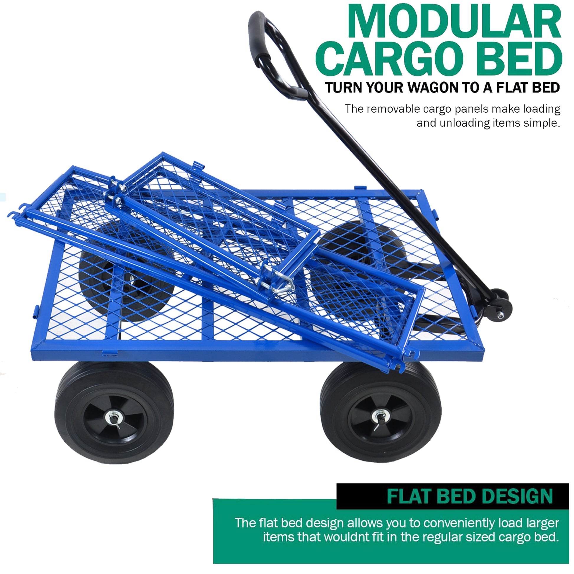 Tools Cart Wagon Cart Garden Cart Trucks Make It Easier To Transport Firewood Black Metal