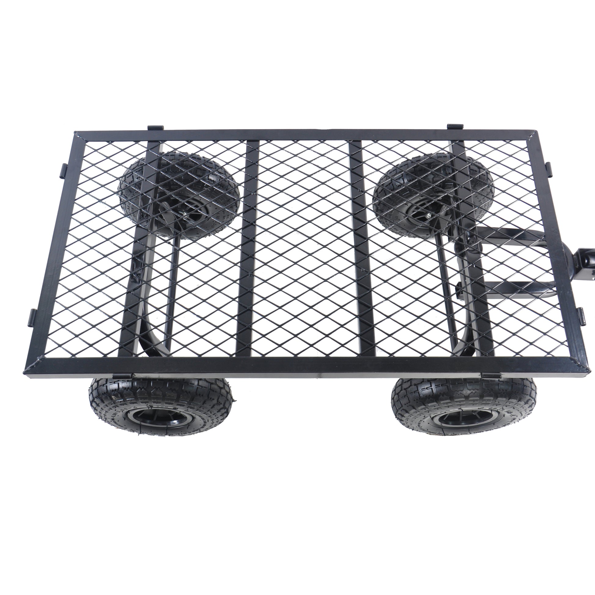 Wagon Cart Garden Cart Trucks Make It Easier To Transport Firewood Tc1840Bkg Black Metal