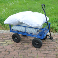 Tools Cart Wagon Cart Garden Cart Trucks Make It Easier To Transport Firewood Black Metal