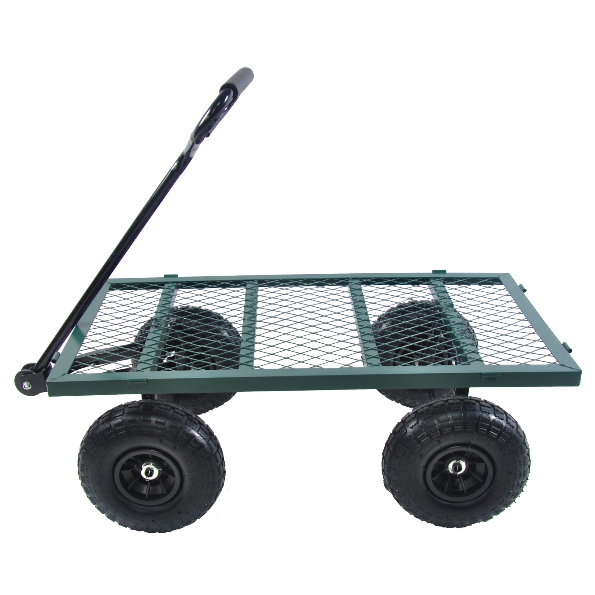 Wagon Cart Garden Cart Trucks Make It Easier To Transport Firewood Green Green Metal