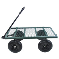 Wagon Cart Garden Cart Trucks Make It Easier To Transport Firewood Green Green Metal