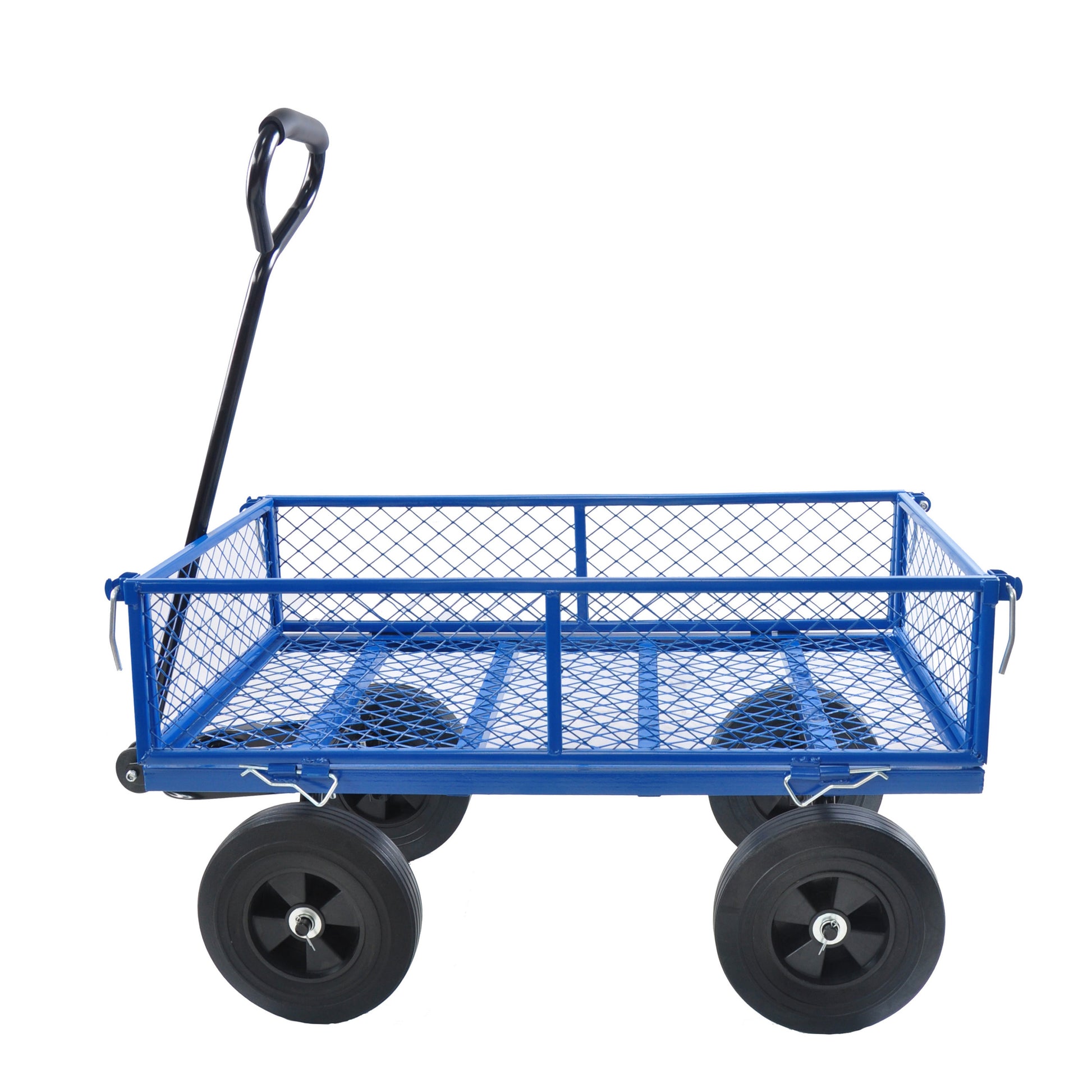 Tools Cart Wagon Cart Garden Cart Trucks Make It Easier To Transport Firewood Black Metal