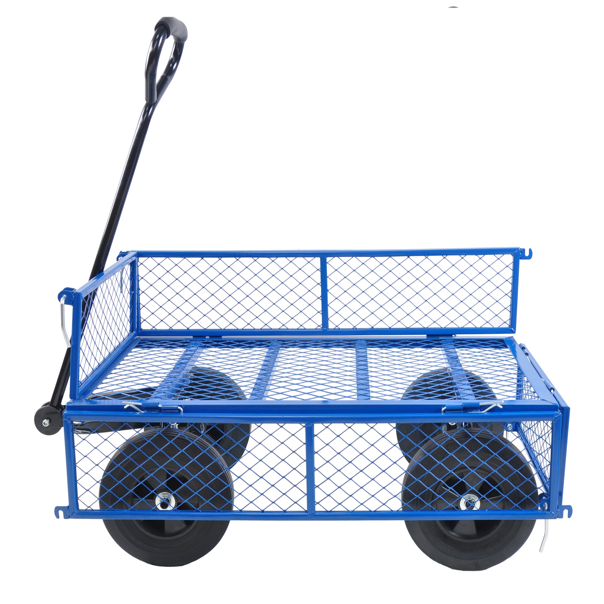 Tools Cart Wagon Cart Garden Cart Trucks Make It Easier To Transport Firewood Black Metal