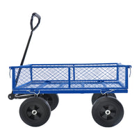 Tools Cart Wagon Cart Garden Cart Trucks Make It Easier To Transport Firewood Black Metal