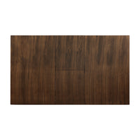 Classic Light Rustic Brown Finish Wooden 1Pc Dining Table W Self Storing Leaf Mindy Veneer Furniture Rustic Brown Dining Room Classic Wood