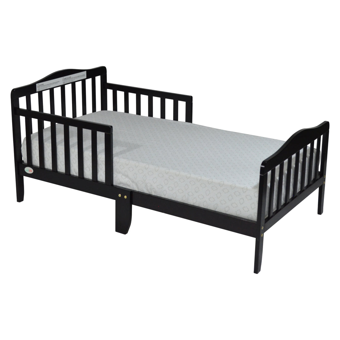 Blaire Toddler Bed Espresso Espresso Solid Wood