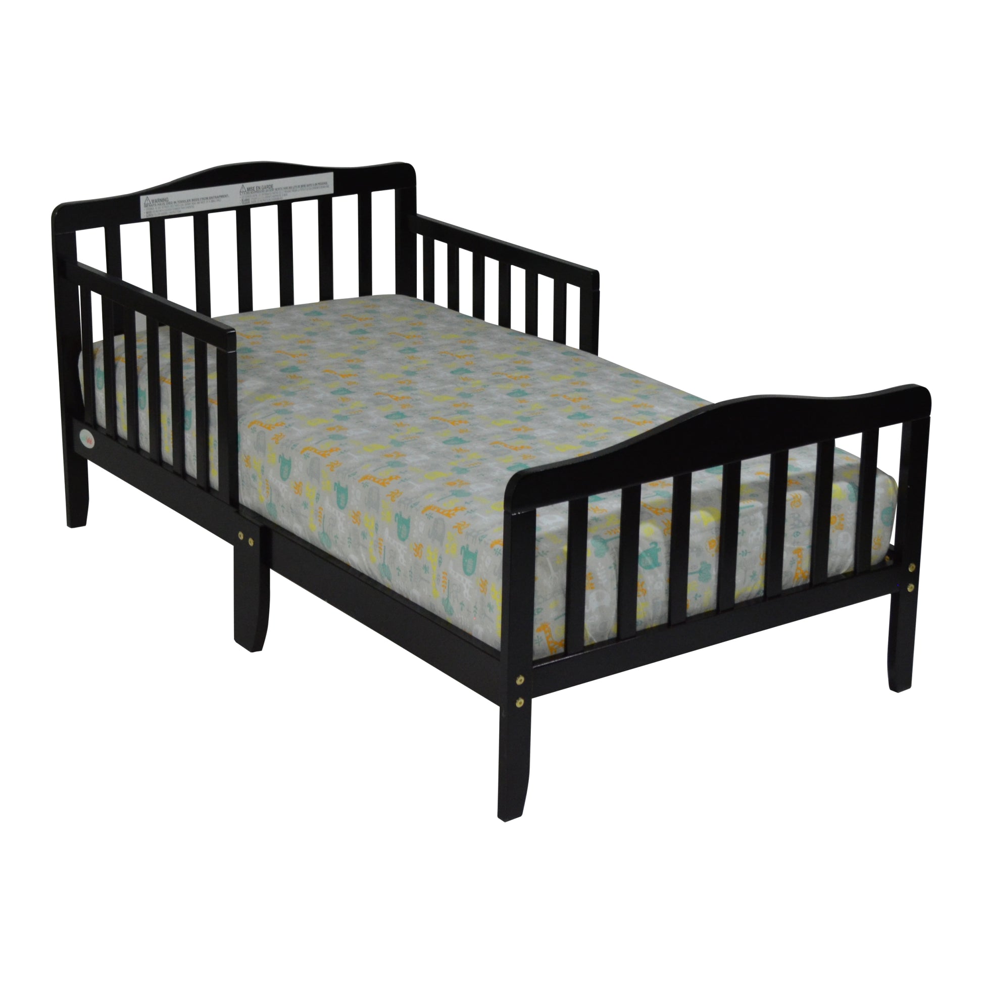 Blaire Toddler Bed Espresso Espresso Solid Wood