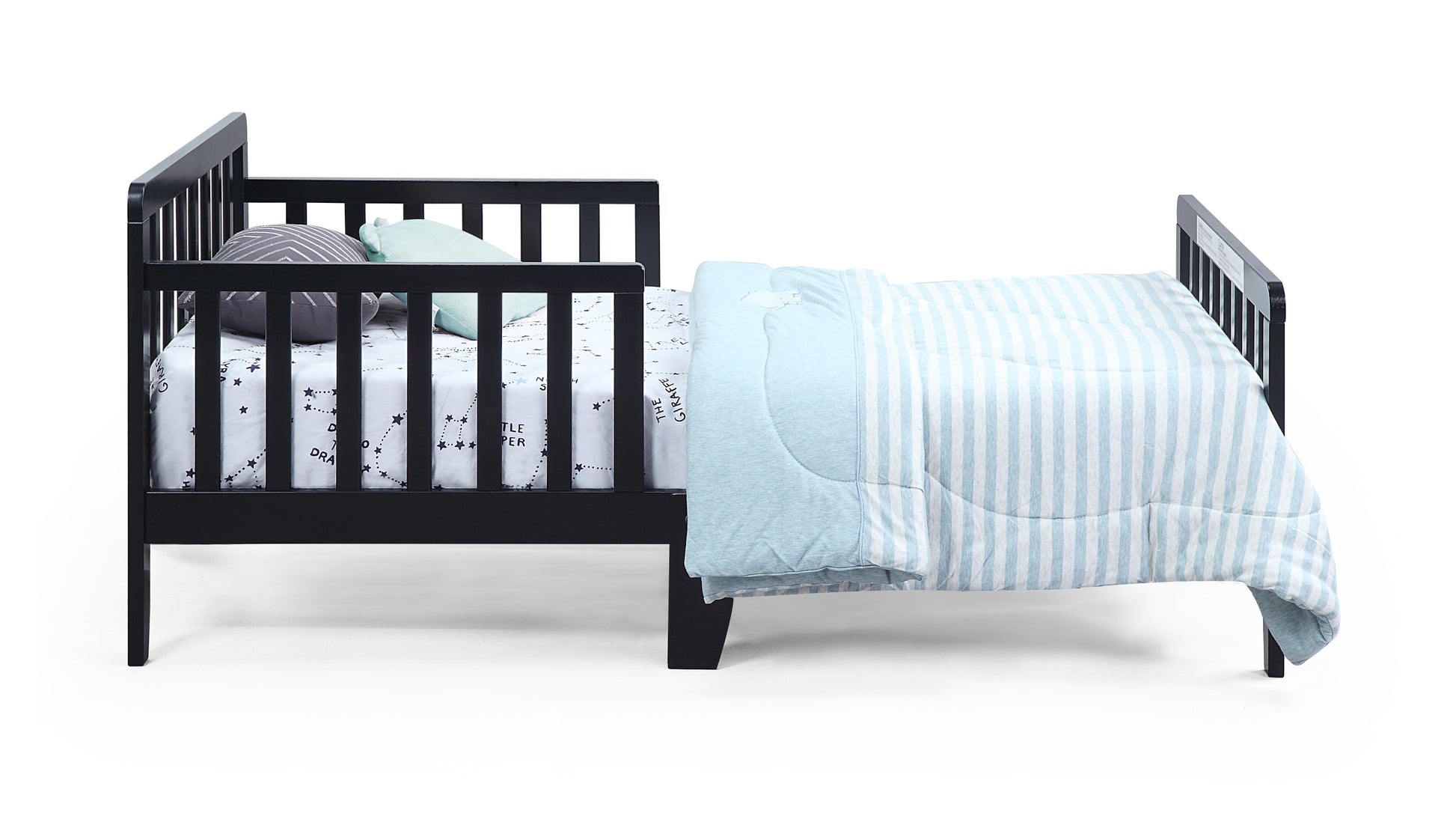 Jax Toddler Bed Black Black Solid Wood