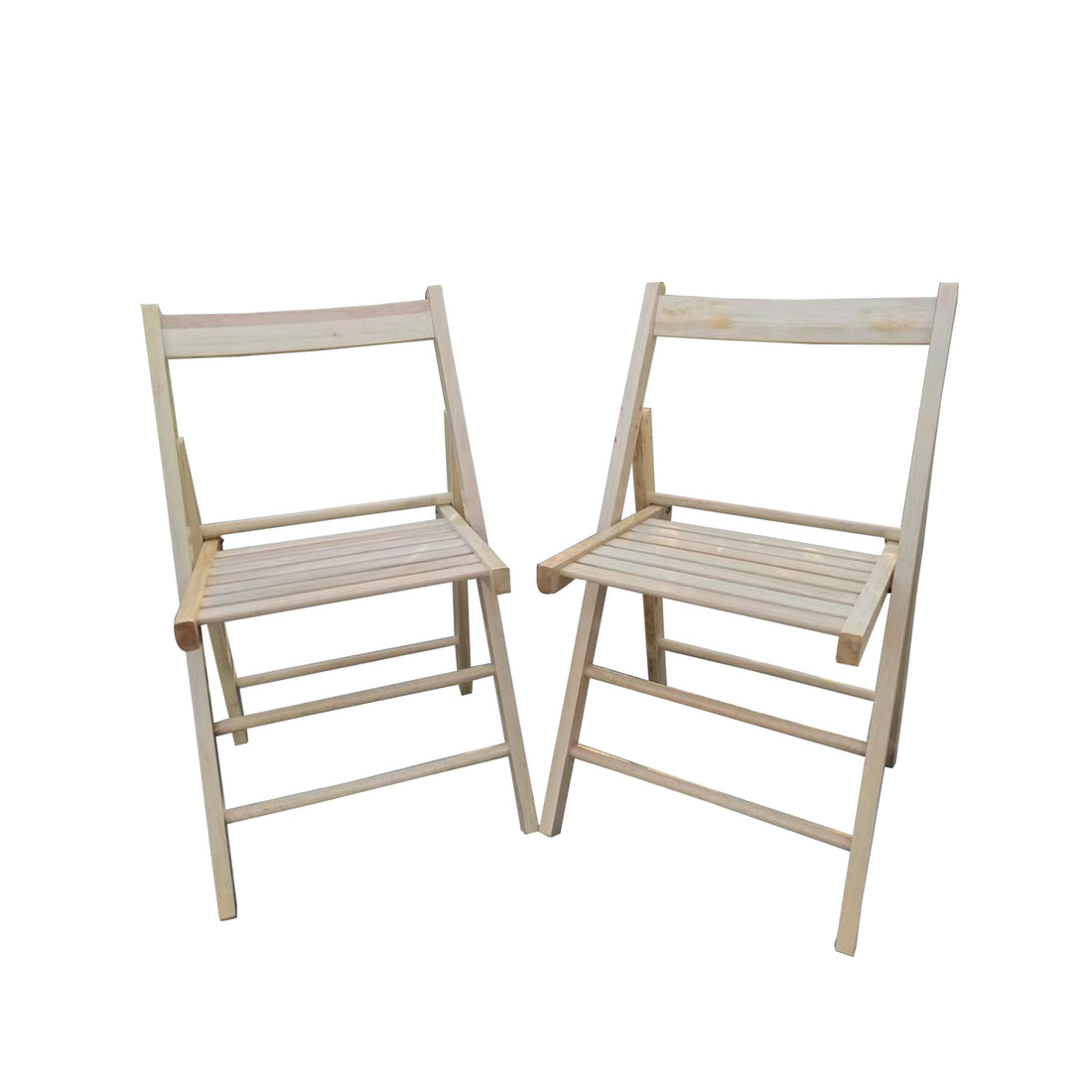 Folding Chair 2 S, Foldable Style Natural Natural Solid Wood