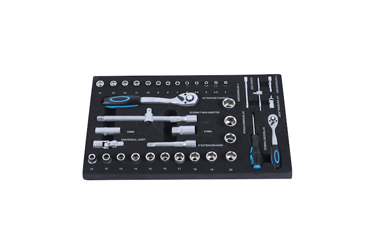 4 Drawers Tool Cabinet With Tool Sets Red Red Steel