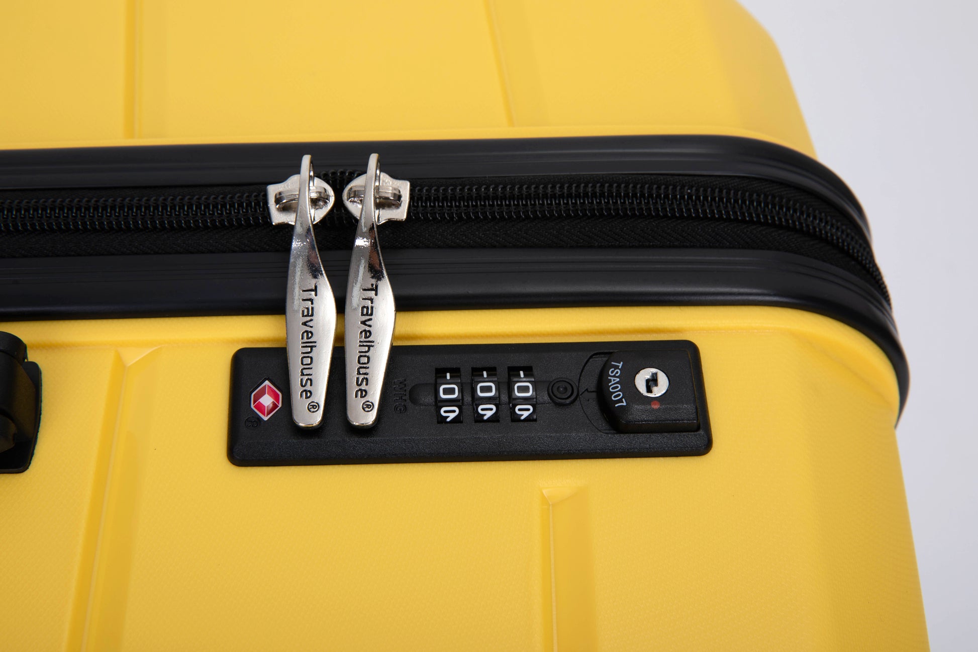 Hardshell Suitcase Spinner Wheels Pp Luggage Sets Lightweight Durable Suitcase With Tsa Lock,3 Piece Set 20 24 28 ,Yellow Yellow Polypropylene