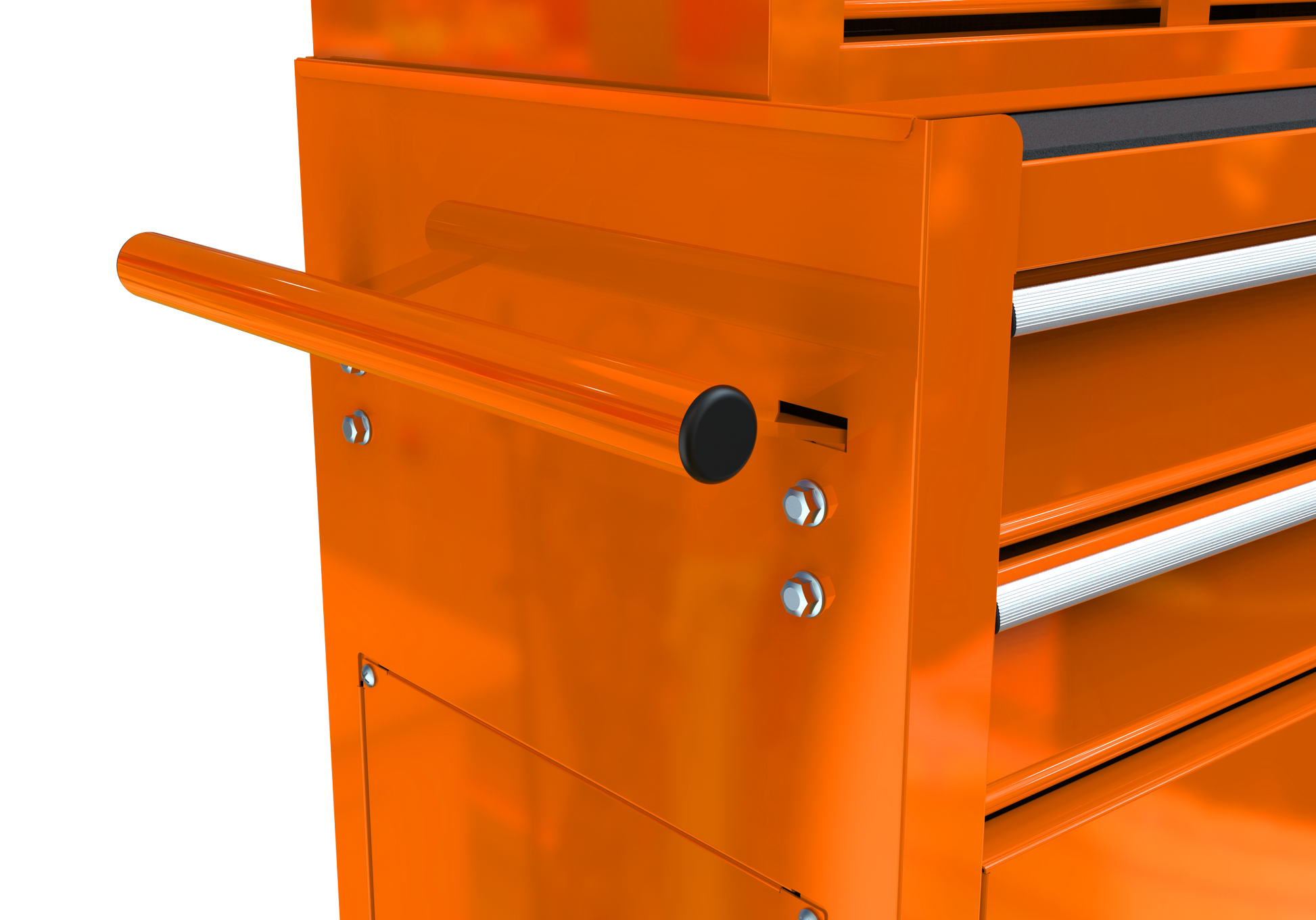 High Capacity Rolling Tool Chest With Wheels And Drawers, 8 Drawer Tool Storage Cabinet Orange Orange Steel