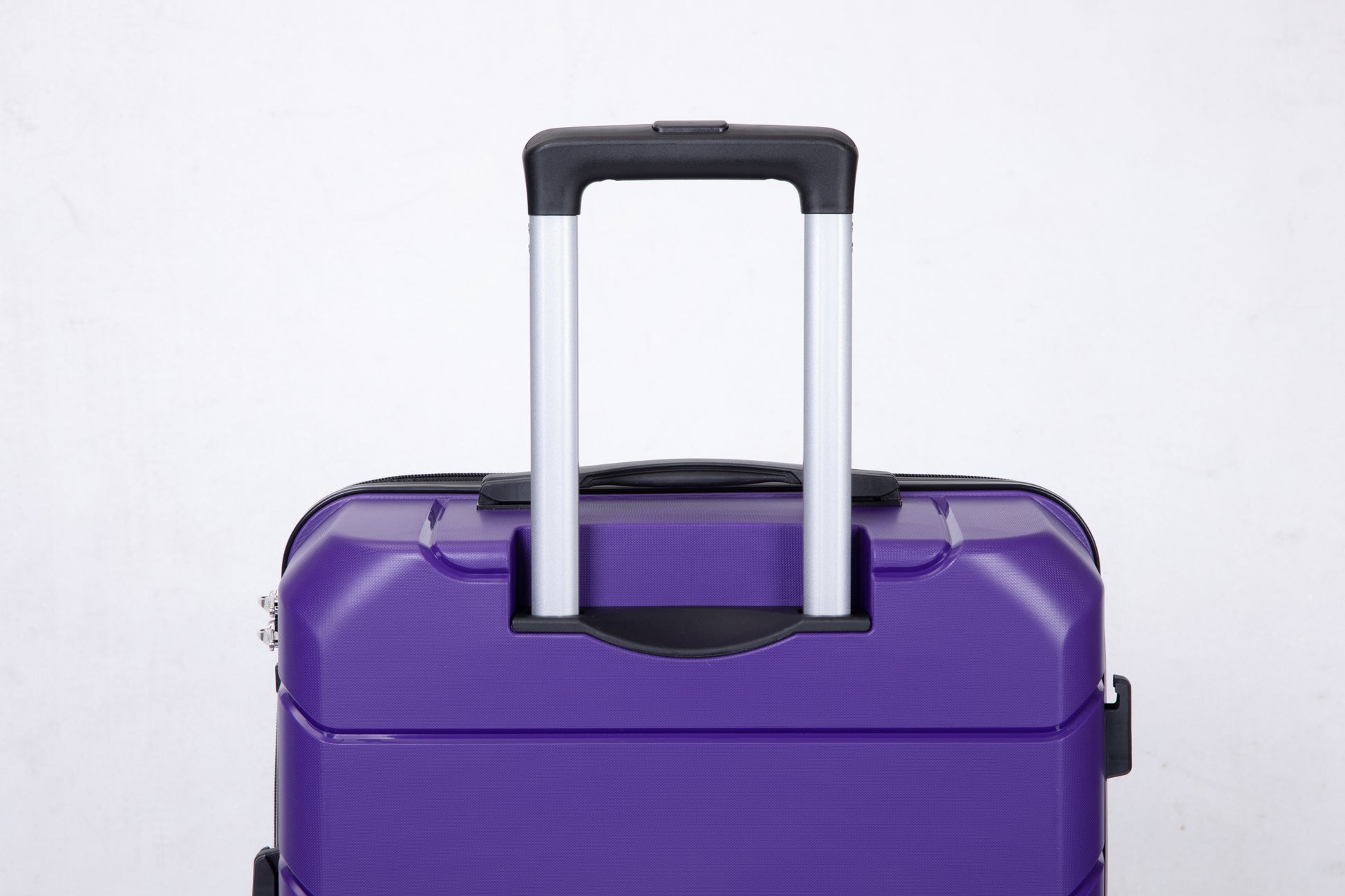 Hardshell Suitcase Spinner Wheels Pp Luggage Sets Lightweight Durable Suitcase With Tsa Lock,3 Piece Set 20 24 28 ,Purple Purple Polypropylene