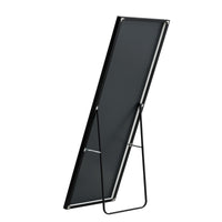 3Rd Generation Black Solid Wood Frame Full Length Mirror, Dressing Mirror, Bedroom Porch, Decorative Mirror, Clothing Store, Floor Mounted Large Mirror, Wall Mounted. 60 "* 17" W115155941 Black Glass