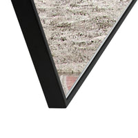3Rd Generation Black Solid Wood Frame Full Length Mirror, Dressing Mirror, Bedroom Porch, Decorative Mirror, Clothing Store, Floor Mounted Large Mirror, Wall Mounted. 60 "* 17" W115155941 Black Glass