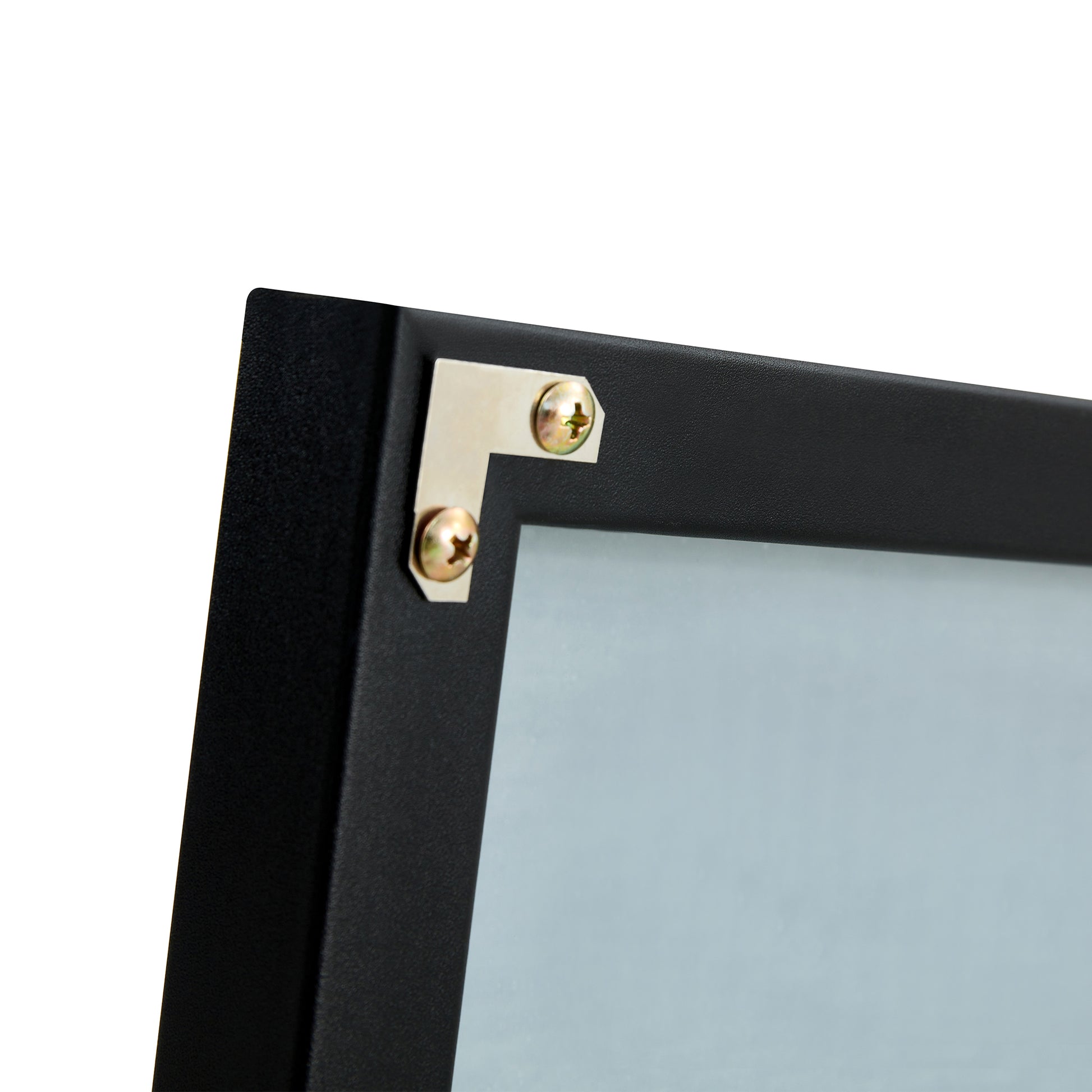 3Rd Generation Black Solid Wood Frame Full Length Mirror, Dressing Mirror, Bedroom Porch, Decorative Mirror, Clothing Store, Floor Mounted Large Mirror, Wall Mounted. 60 "* 17" W115155941 Black Glass