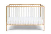 Deux Remi 3 In 1 Convertible Island Crib Natural White Natural Solid Wood