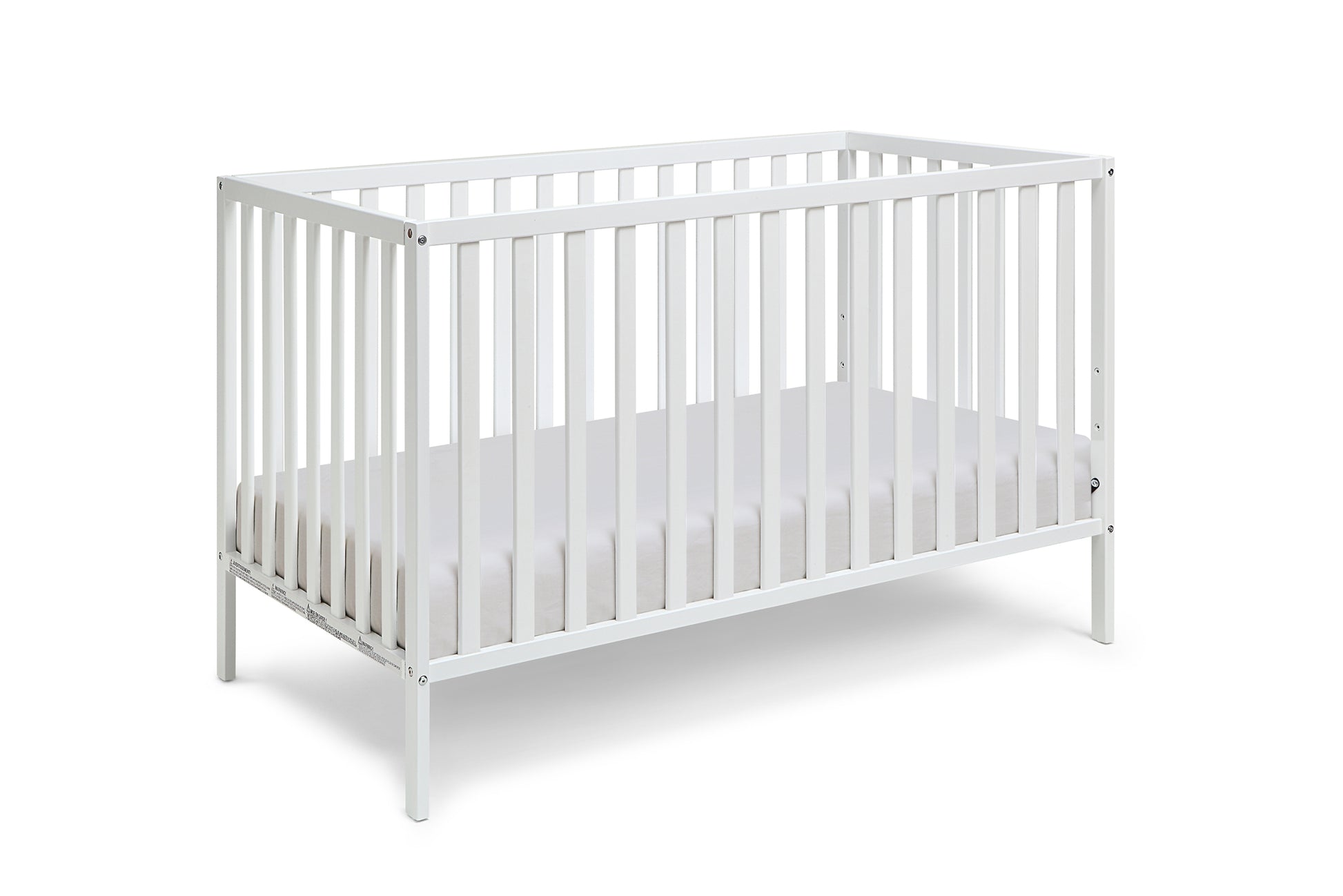 Palmer 3 In 1 Convertible Island Crib White White Solid Wood