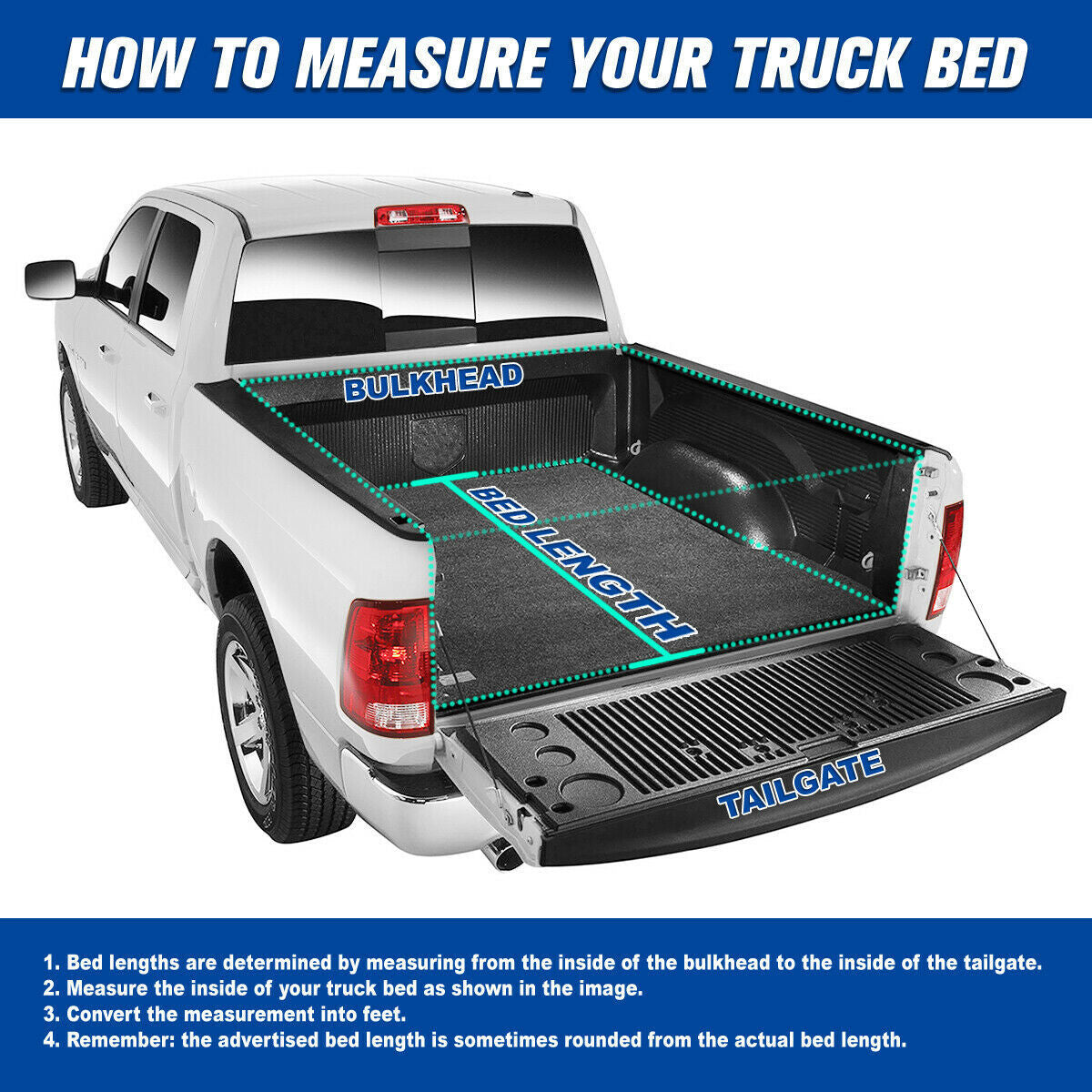 Soft Roll Up 6.5Ft Bed Truck Bed Tonneau Cover 09 22 Dodge Ram 1500 2500 3500 Black Aluminium