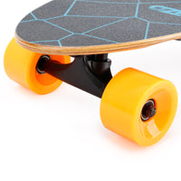 Small Electric Skateboard With Remote Control, 350W, Max 10 Mph, 7 Layers Maple E Skateboard, Load Up To 100Kg For Adult, Teens, And Kids Black Maple