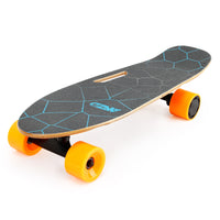 Small Electric Skateboard With Remote Control, 350W, Max 10 Mph, 7 Layers Maple E Skateboard, Load Up To 100Kg For Adult, Teens, And Kids Black Maple