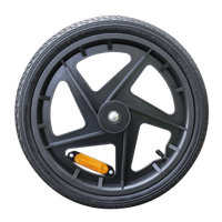 Blue High Quality 16 Inch Air Wheel Pet Bike Trailer For Dogs Foldable Bicycle Pet Trailer Blue Oxford Fabric Steel