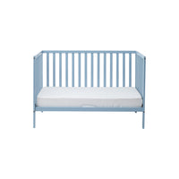 Palmer 3 In 1 Convertible Island Crib Baby Blue Baby Blue Solid Wood