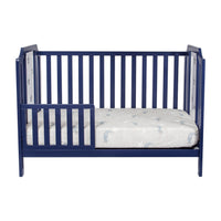 Celeste 3 In 1 Convertible Island Crib Navy Blue Navy Blue Solid Wood