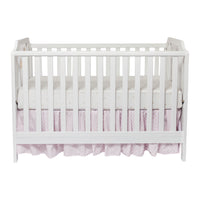 Celeste 3 In 1 Convertible Island Crib White White Solid Wood