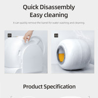 Smart Cat Litter Box Cat Litter Box Self Cleaning Cream White Polypropylene