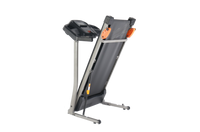 Folding Treadmill 2.5Hp 12Km H, Foldable Home Fitness Equipment With Lcd For Walking & Running, Cardio Exercise Machine, 4 Incline Levels, 12 Preset Or Adjustable Programs, Bluetooth Connectivity, Bla Antique Black Iron