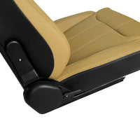 Racing Seat Brown Vinyl