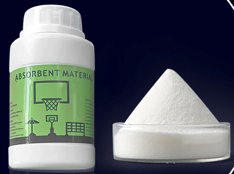 Super Absorbent Polymer White Polyester