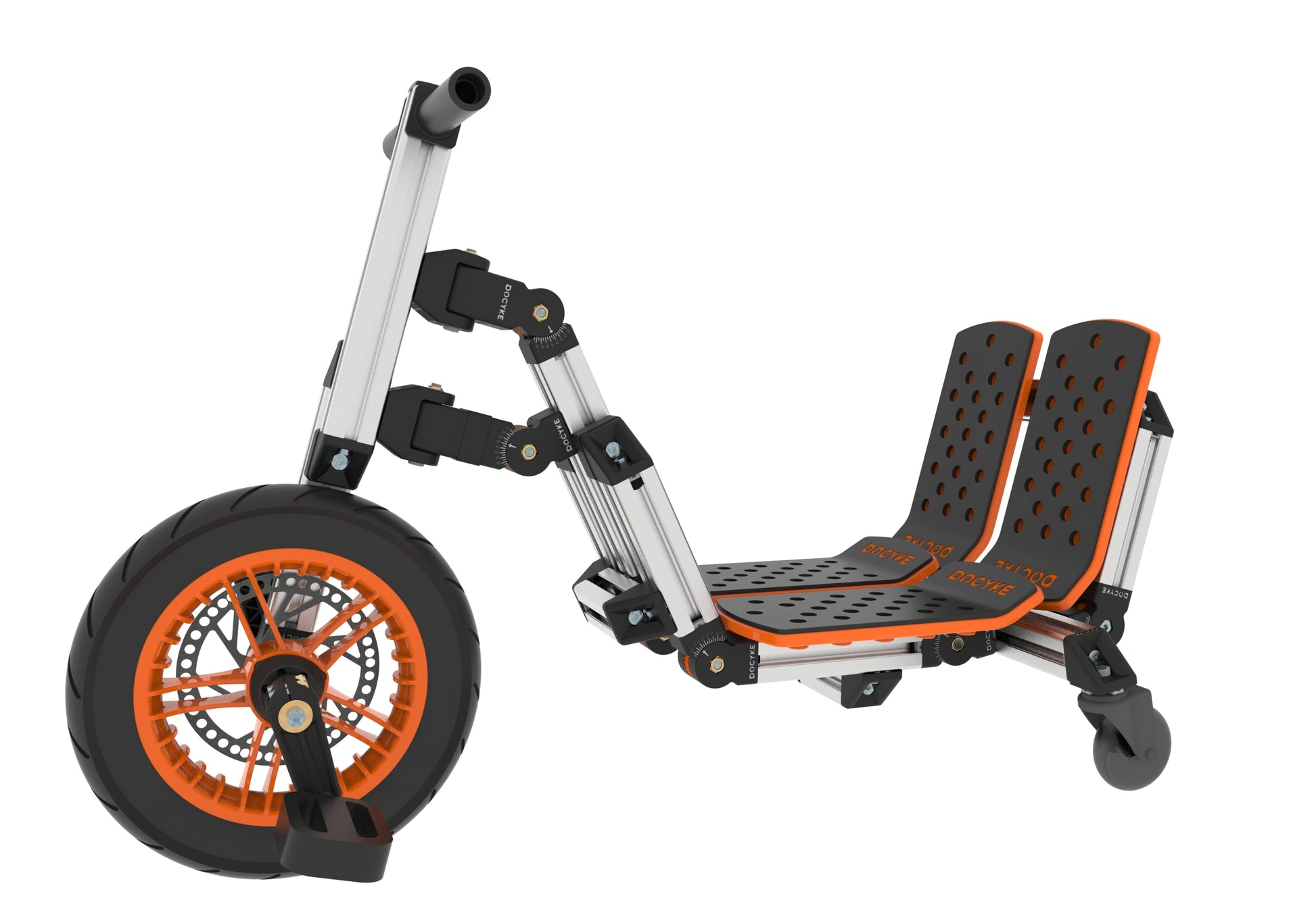 Kidrock Buildable Kit 20 In 1 Kids Go Kart Set, Suitable For 1 To 8 Years Old, Two Wheel Bike, Three Wheel Bike, Go Kart, Sit Stand Scooter, Etc. Christmas Plus A Snow Upgrade Package . Orange Abs Rubber Steel Q235