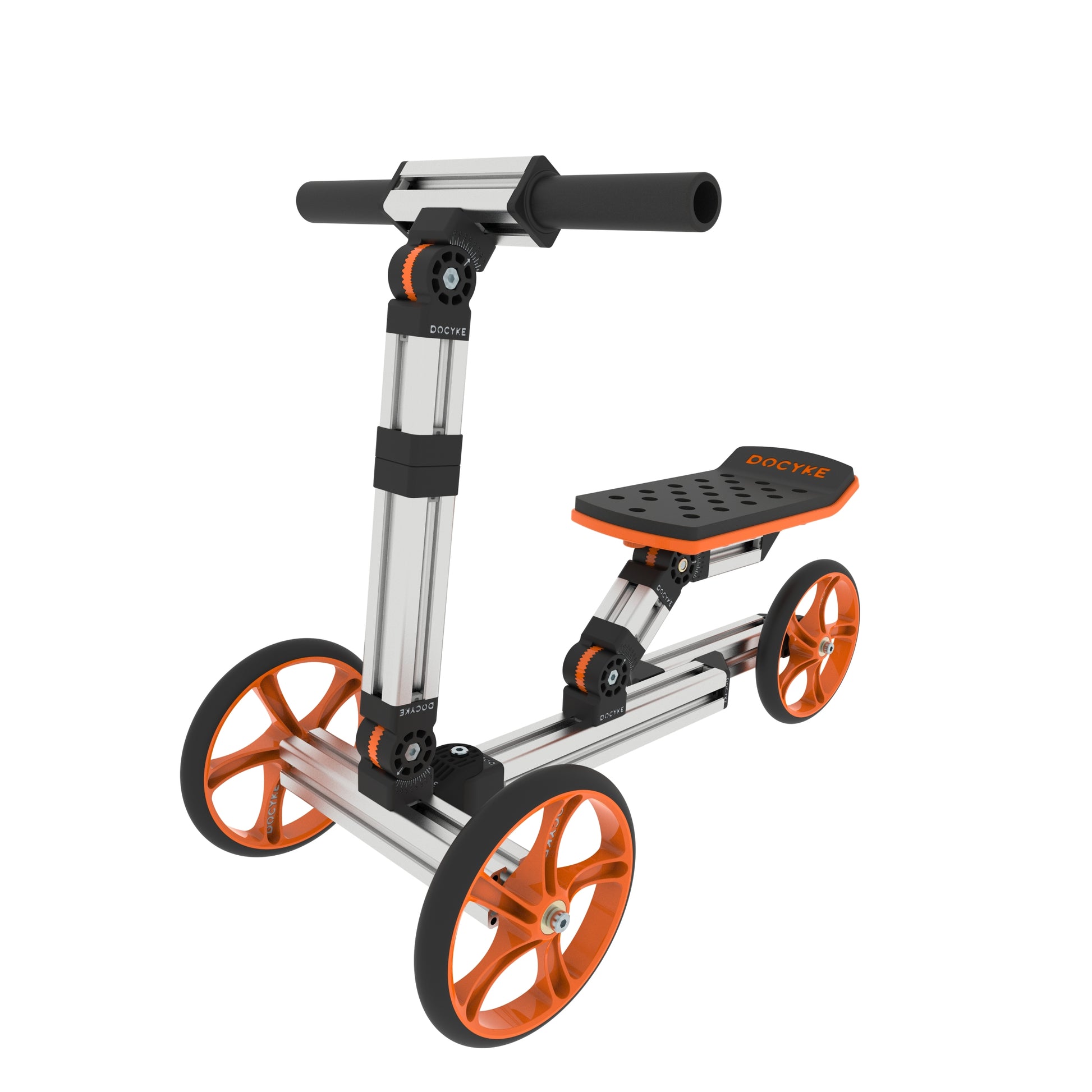 Kidrock Constructible Kit 20 In 1 Kids Balance Bike No Pedals Toys For 1 To 4 Year Old Engineering Building Kit Kids Sit Stand Scooter Most Popular S Kit Not Electric Silver Aluminum