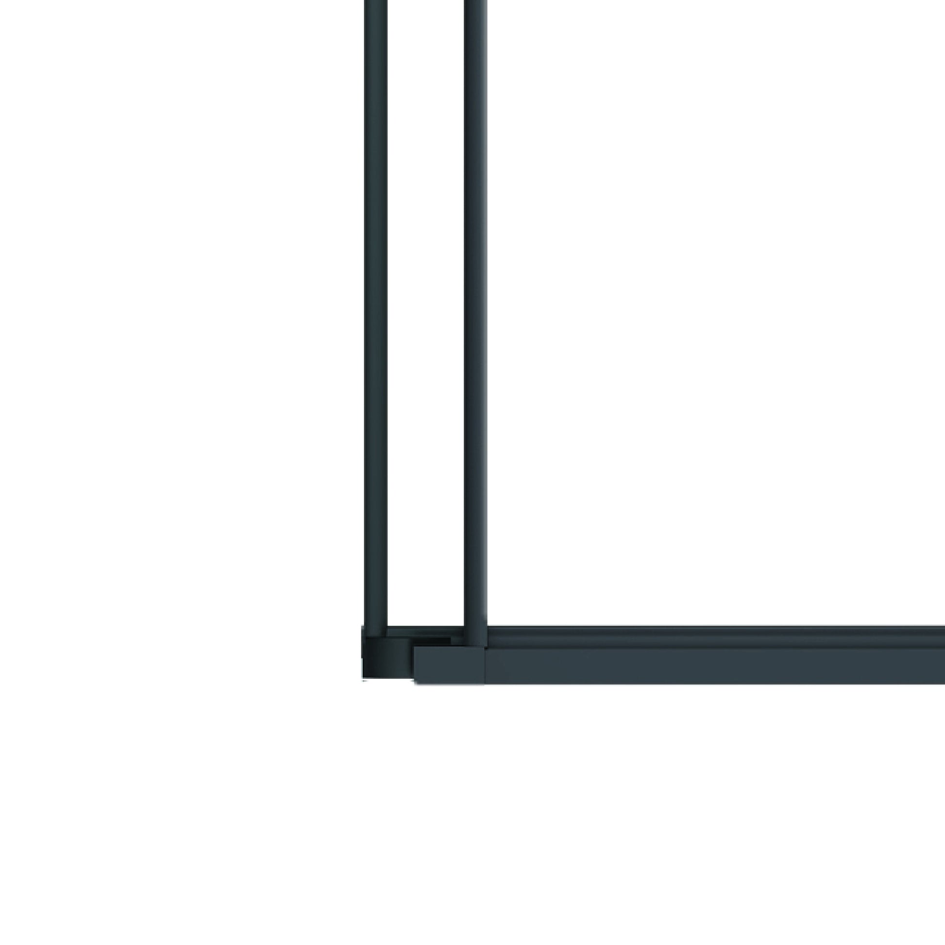 60 In. W X 76 In. Hsliding Frameless Shower Door In Matte Black With Clear Glass Matt Black Glass