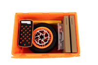 Kidrock Buildable Kit 20 In 1 Kids Go Kart Set, Suitable For 1 To 8 Years Old, Two Wheel Bike, Three Wheel Bike, Go Kart, Sit Stand Scooter, Etc. Christmas Plus A Snow Upgrade Package . Orange Abs Rubber Steel Q235