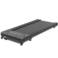 Under Desk Treadmill Walking Pad With Remote Controll, Heavy Duty 2.5Hp 300Lbs Black Steel