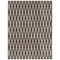 Mesilla Ivory Brown Area Rug 5X8 Ivory Viscose