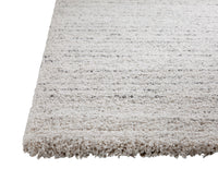 Ivory Charcoal Stripe Area Rug 5X8 Ivory Olefin