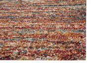 Zira Red Multi Area Rug 5X8 Red Olefin