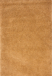 Shag Yellow Area Rug 8X10 Yellow Olefin