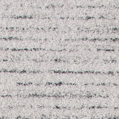 Ivory Charcoal Stripe Area Rug 5X8 Ivory Olefin