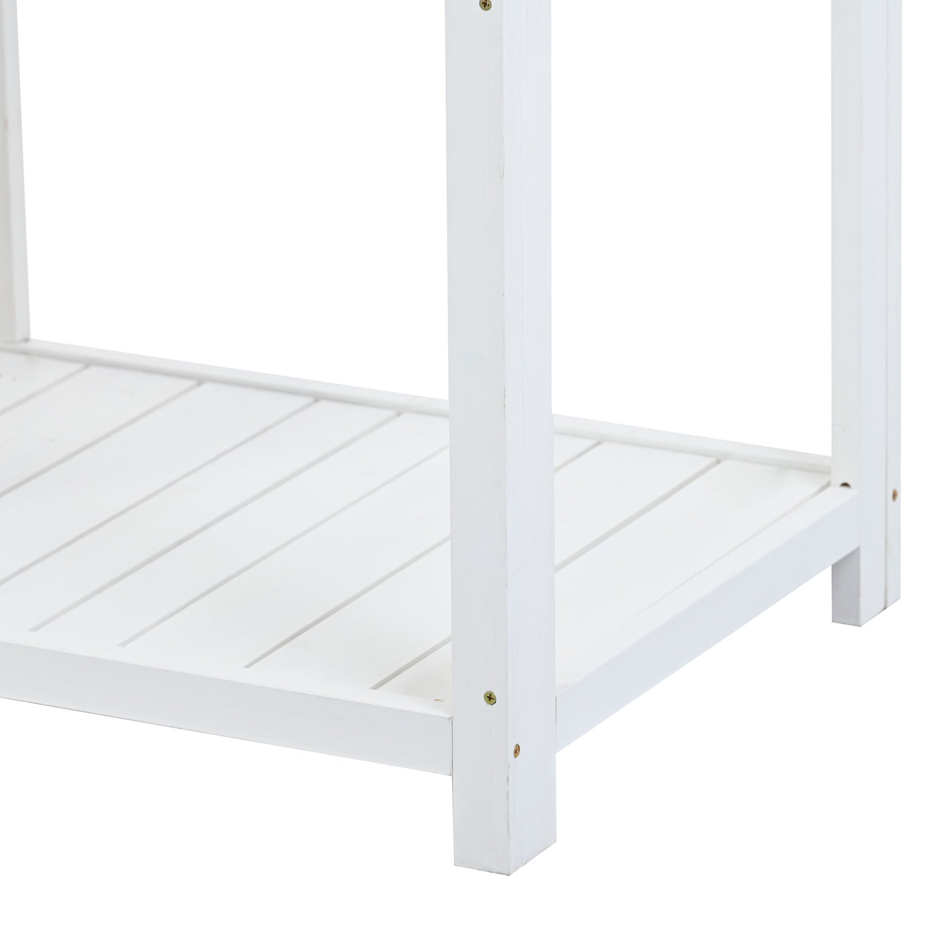 64.6" Large Outdoor Potting Bench, Garden Potting Table, Wood Workstation With 6 Tier Shelves, Large Tabletop And Side Hook For Mudroom, Backyard,White White Garden & Outdoor Casual Wood Solid Wood