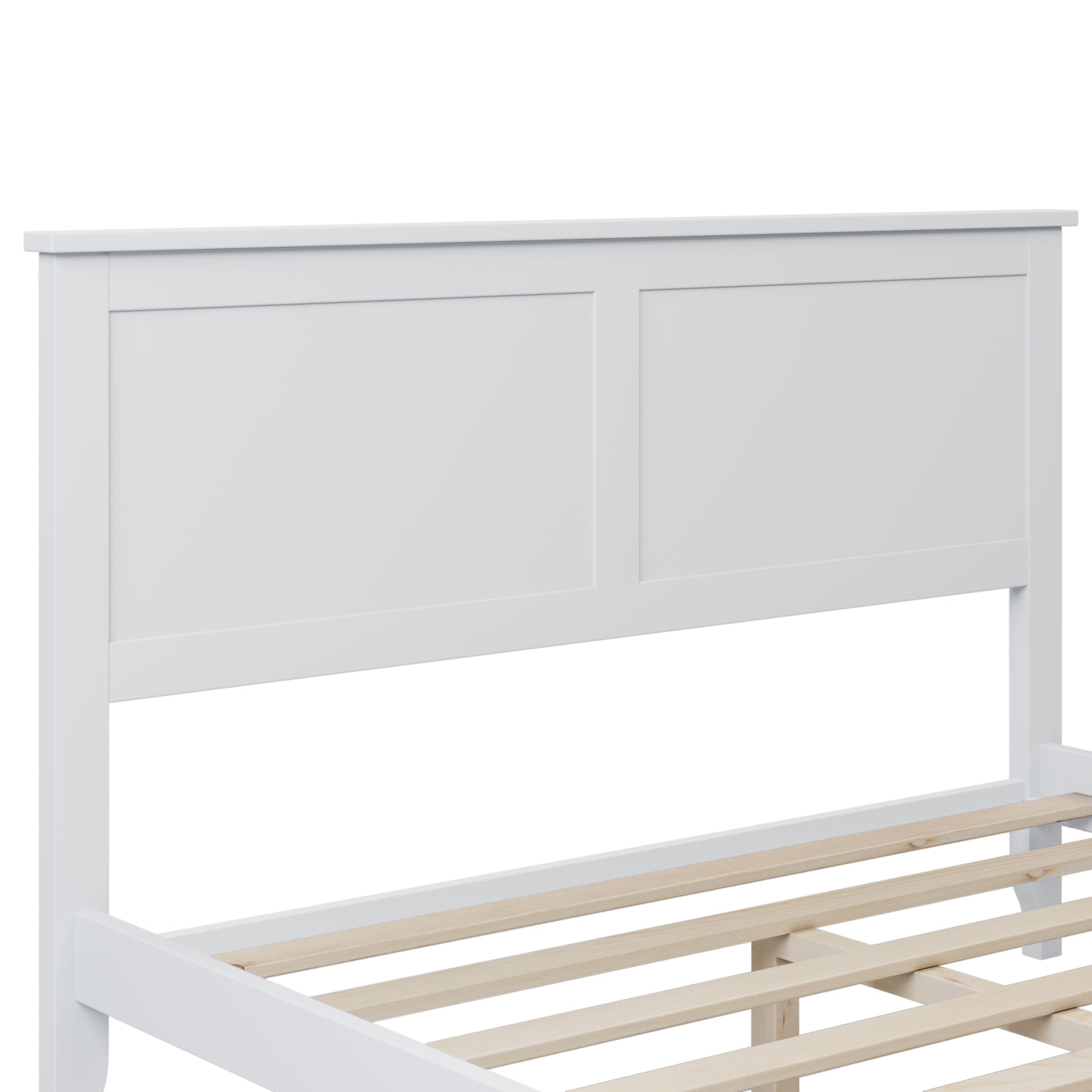 White Solid Wood 5 Pieces Full Bedroom Sets Bed Nightstand*2 Chest Dresser Old Sku:Bs515100Aak Full White 5 Piece Set Solid Wood